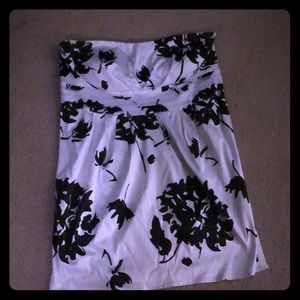 Black and white dress